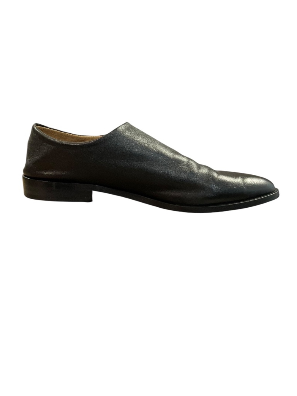 Everlane Modern Babo Black Leather Slip-On Loafers Shoes Size 8 Made in Italy - Picture 3 of 11